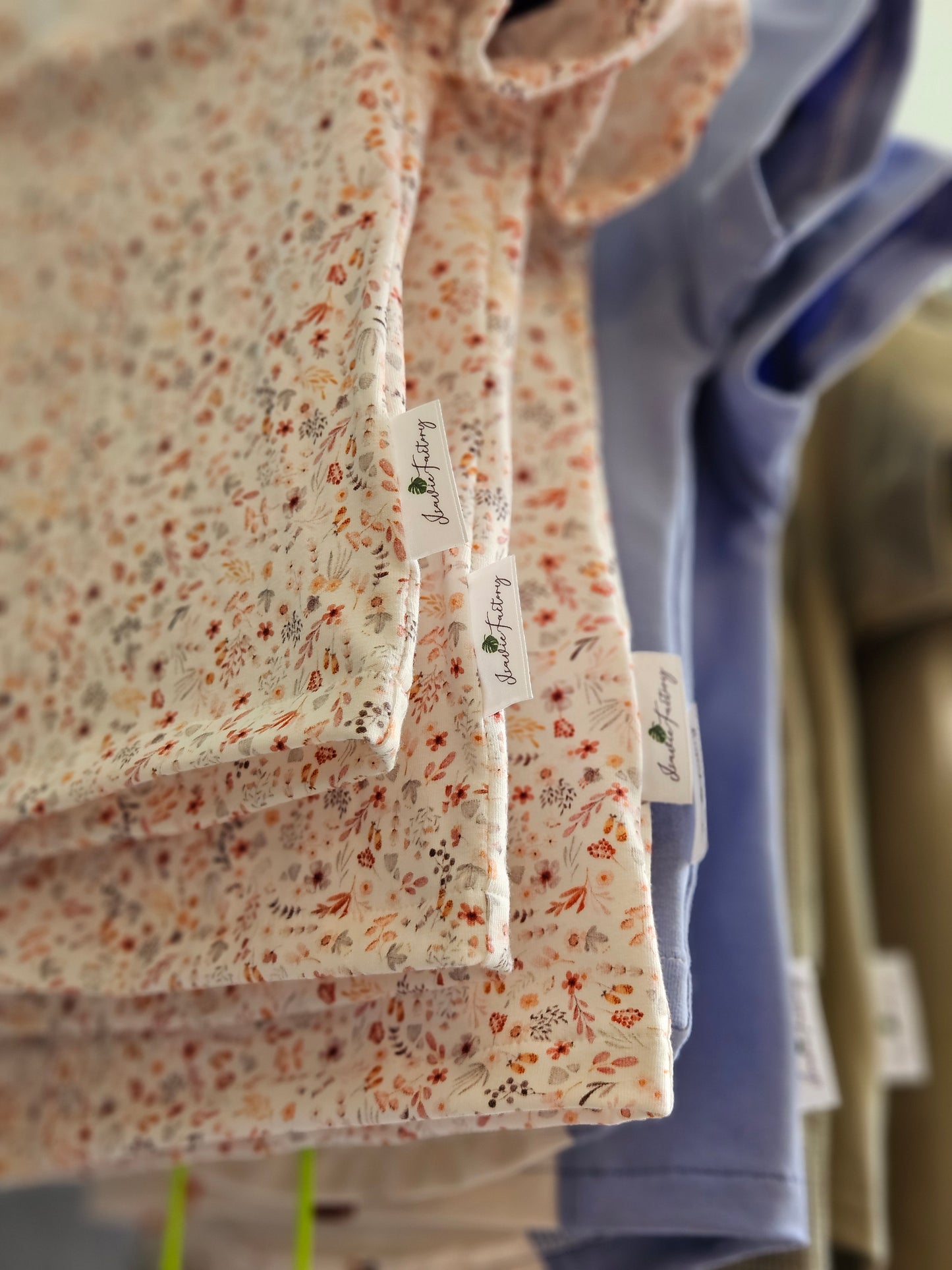 Kinder Shirt Blümchen Bio Baumwolle