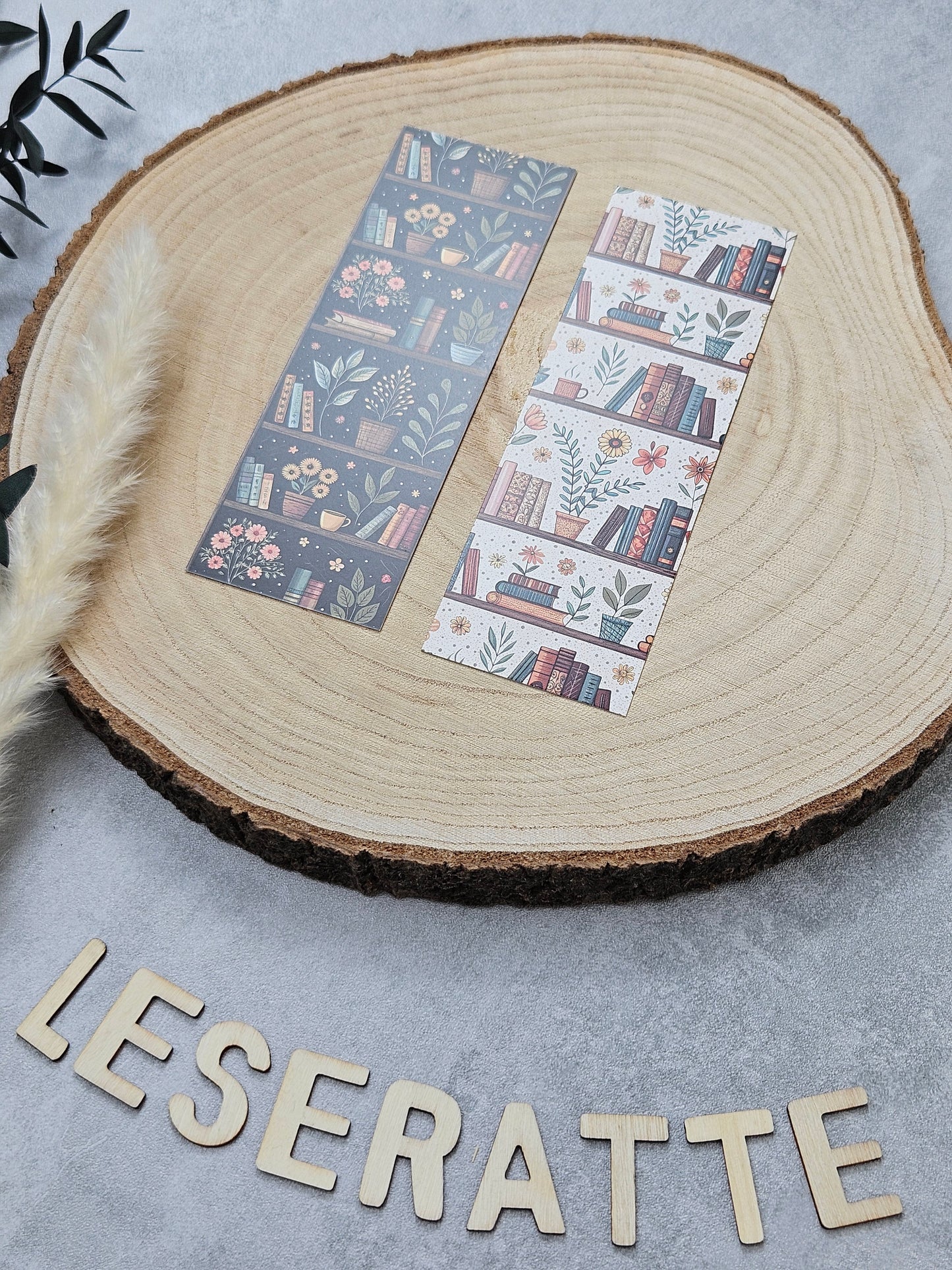 Lesezeichen Bücherregal