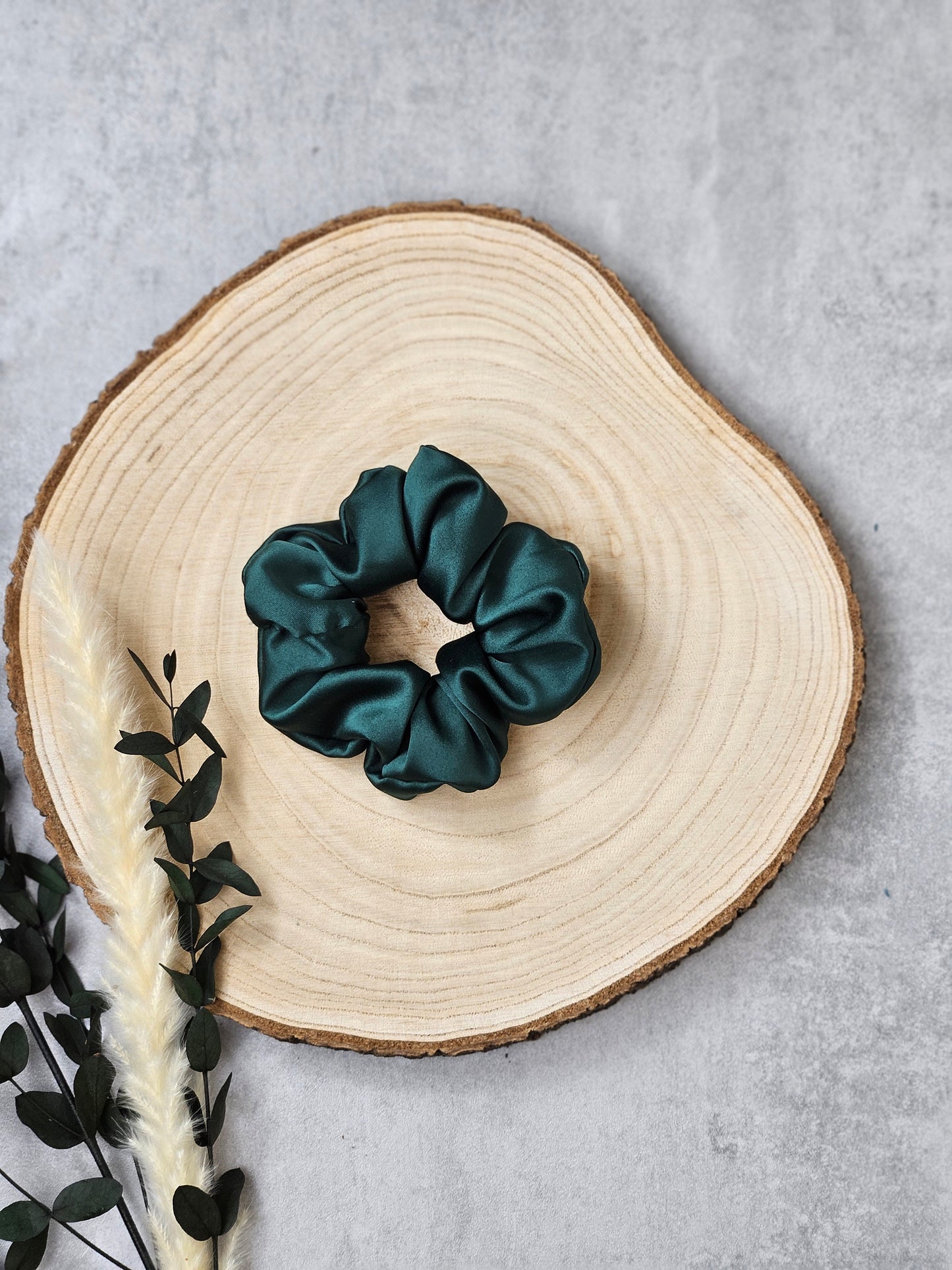 Scrunchie Satin petrol