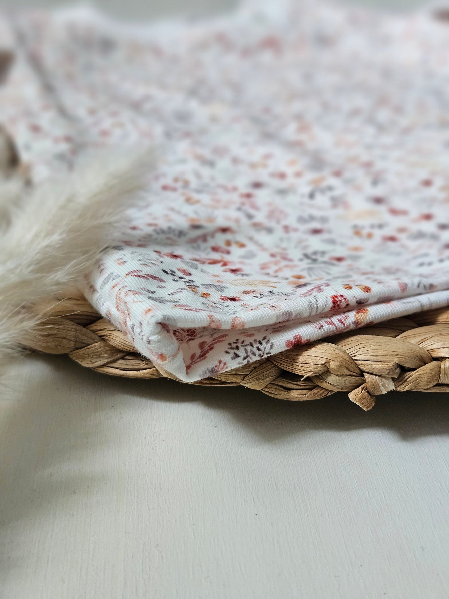 Kinder Shirt Blümchen Bio Baumwolle