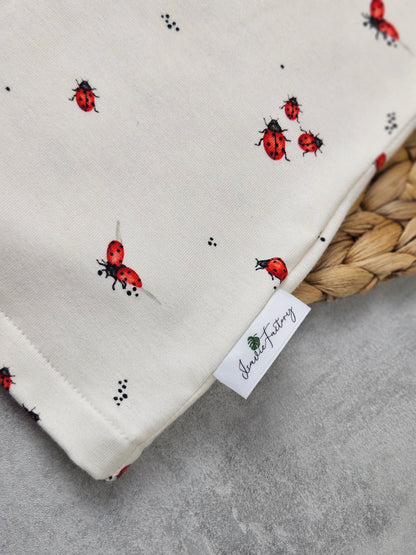 Kindershirt mit Marienkäfern