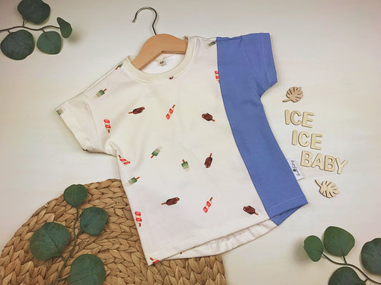 Kindershirt mit Eisaufdruck