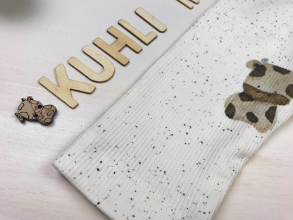 Baby- und Kleinkindleggins Kuh