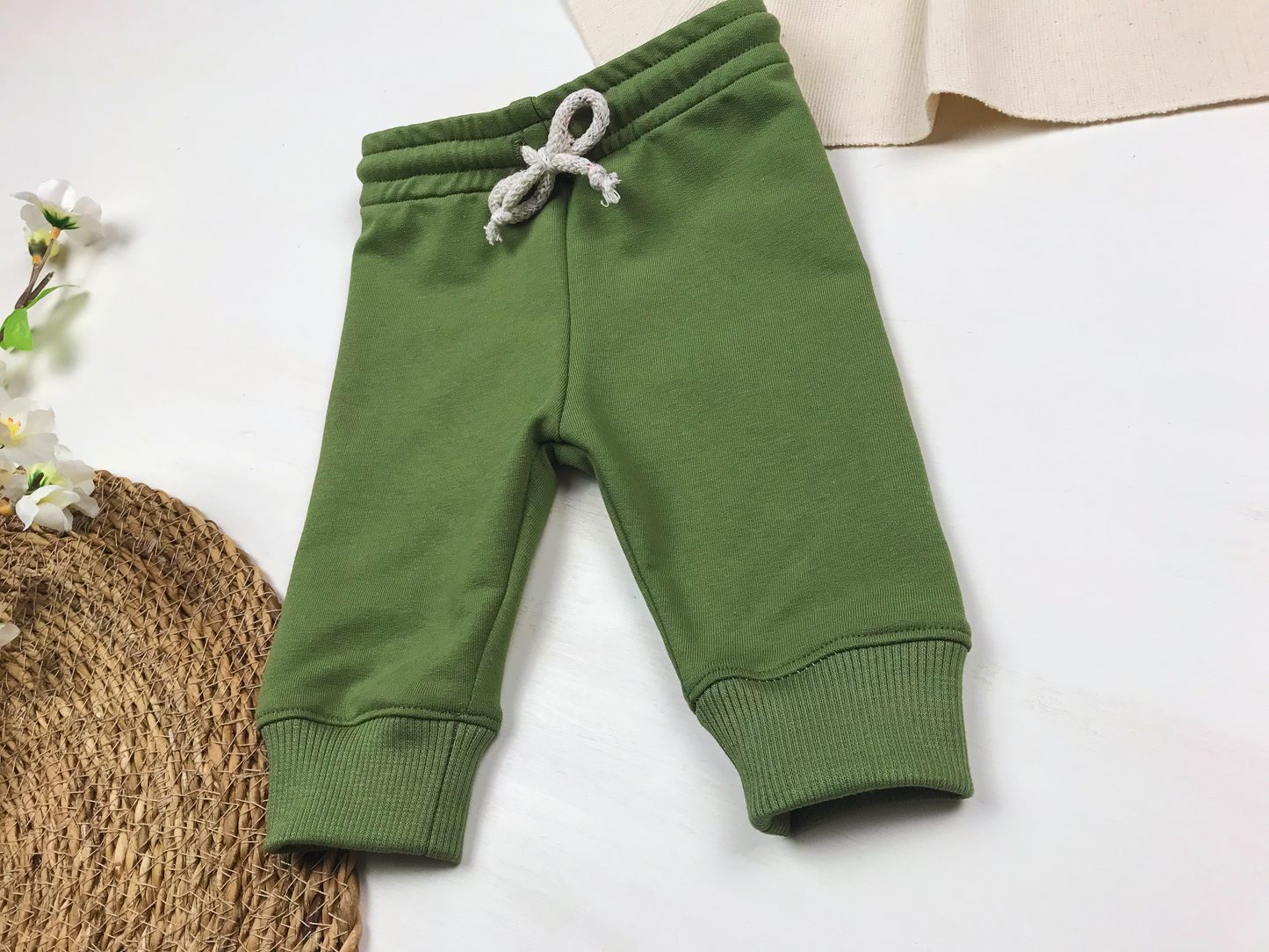 Baggyhose olivgrün für Kinder