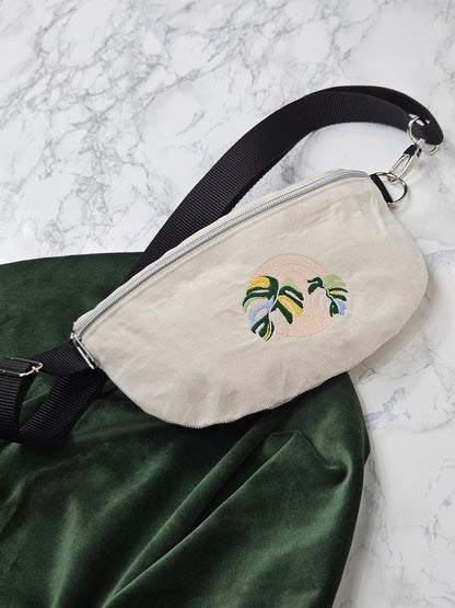 Bauchtasche_Monstera