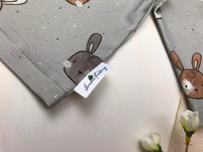 Langarmshirt Hasenmotiv