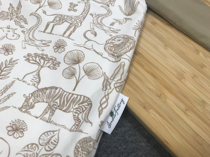 Babybody mit Safarimotiv