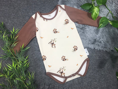 Body mit Affenmotiv