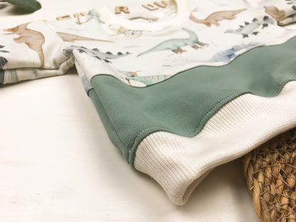 Kinderpullover mit Dinosauriermotiv