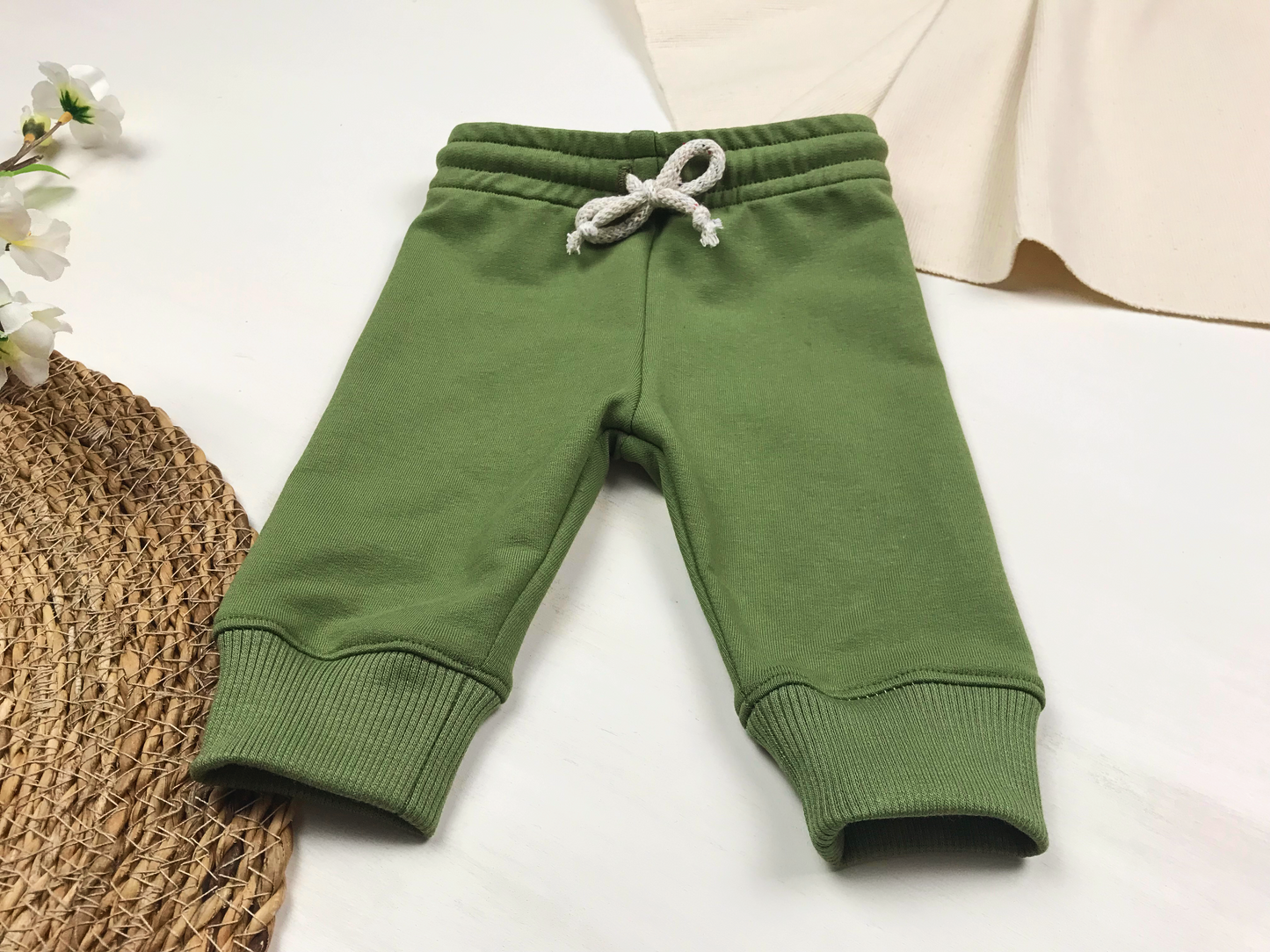 Baggyhose olivgrün für Kinder
