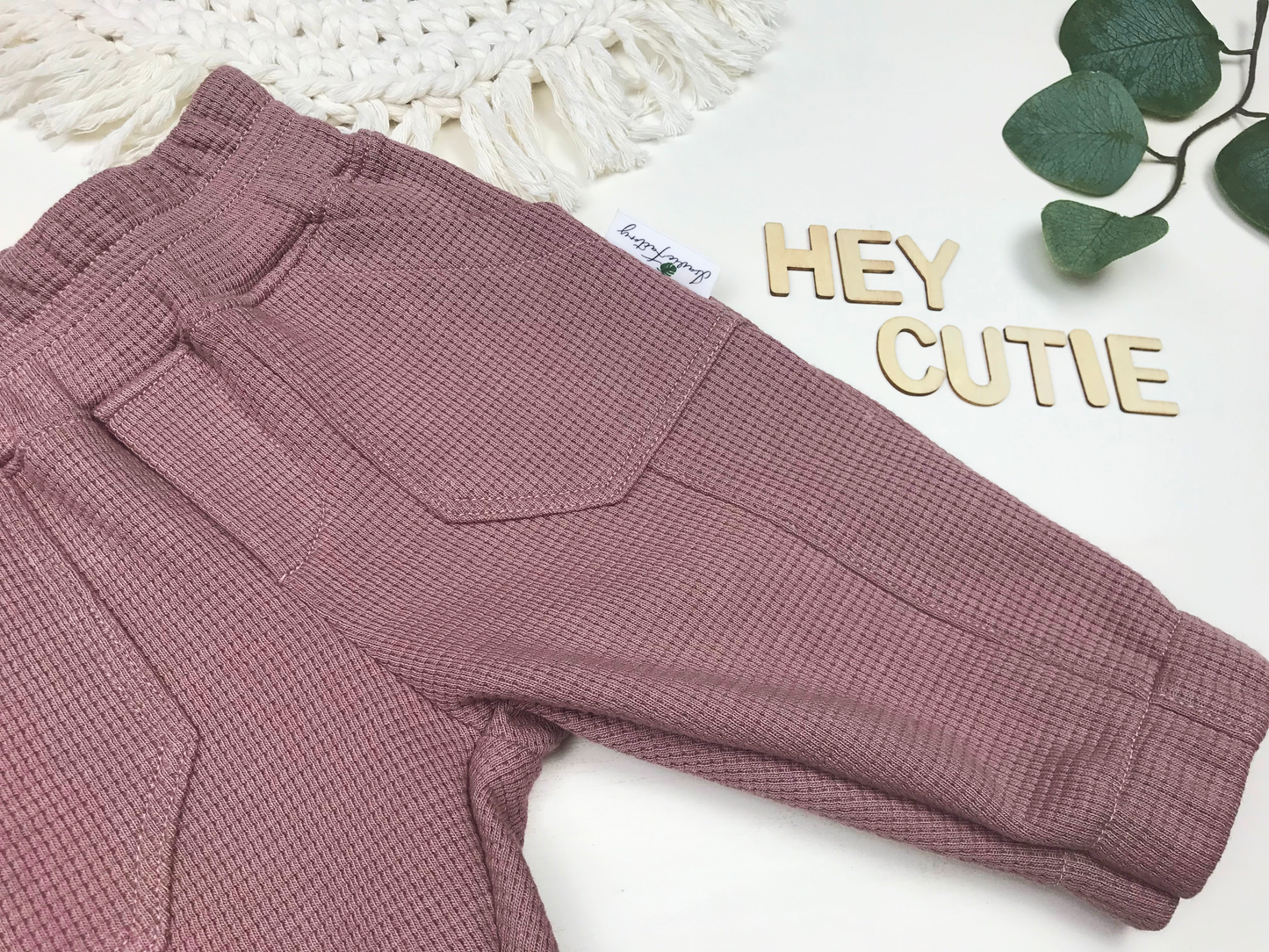 Gemütliche Baby- und Kleinkindhose