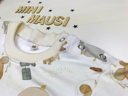 Kinderpullover Maus im Weltall