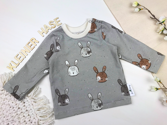 Langarmshirt Hasenmotiv