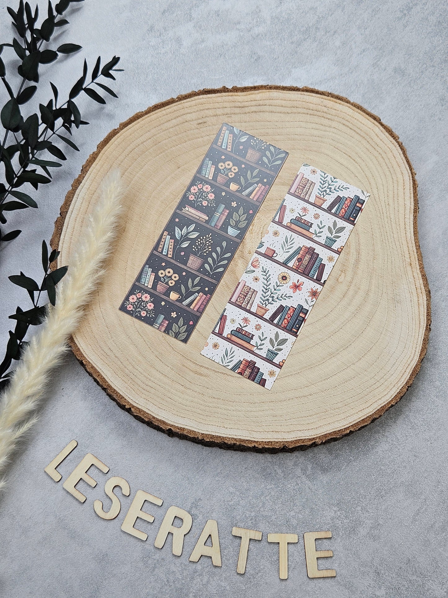 Lesezeichen Bücherregal