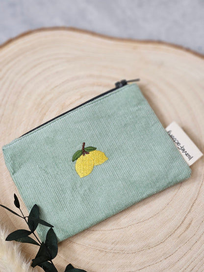 Mini Portemonnaie Zitrone
