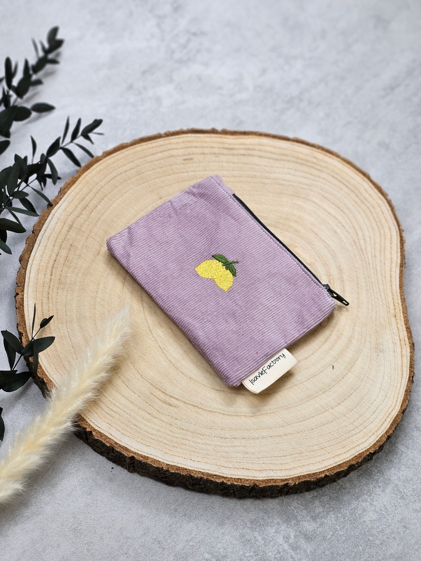 Mini Portemonnaie Zitrone