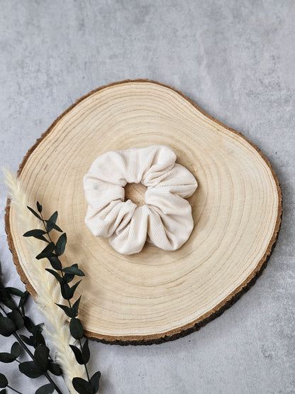 Scrunchie Feincord Creme