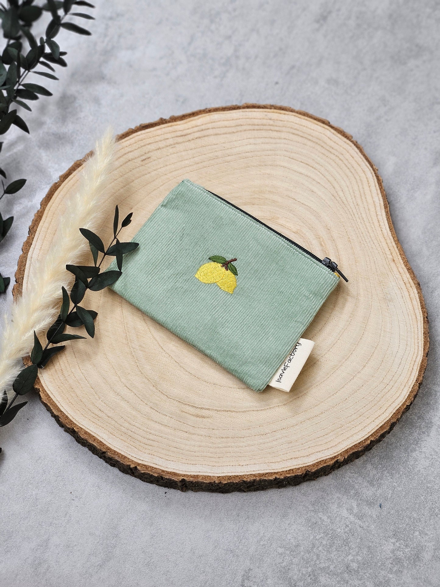 Mini Portemonnaie Zitrone