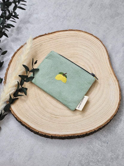 Mini Portemonnaie Zitrone