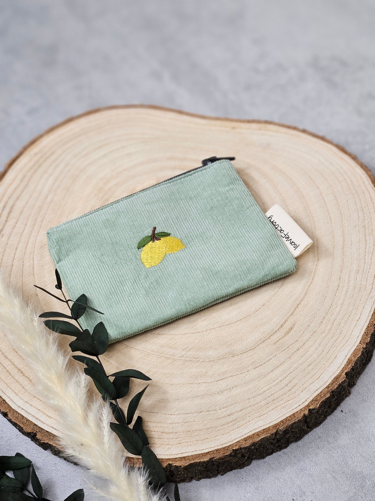 Mini Portemonnaie Zitrone