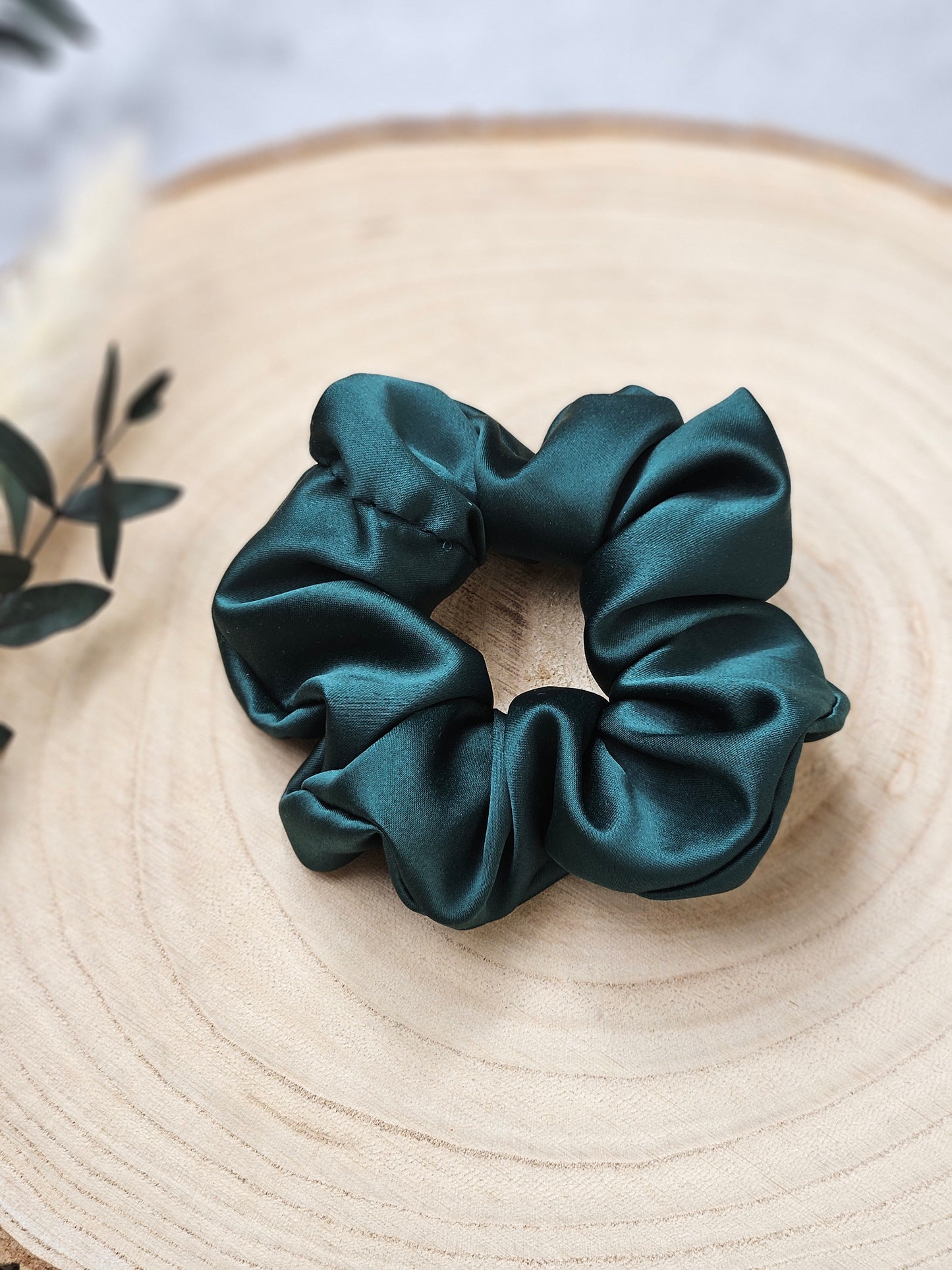 Scrunchie Satin petrol