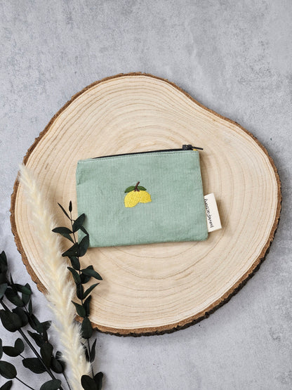 Mini Portemonnaie Zitrone