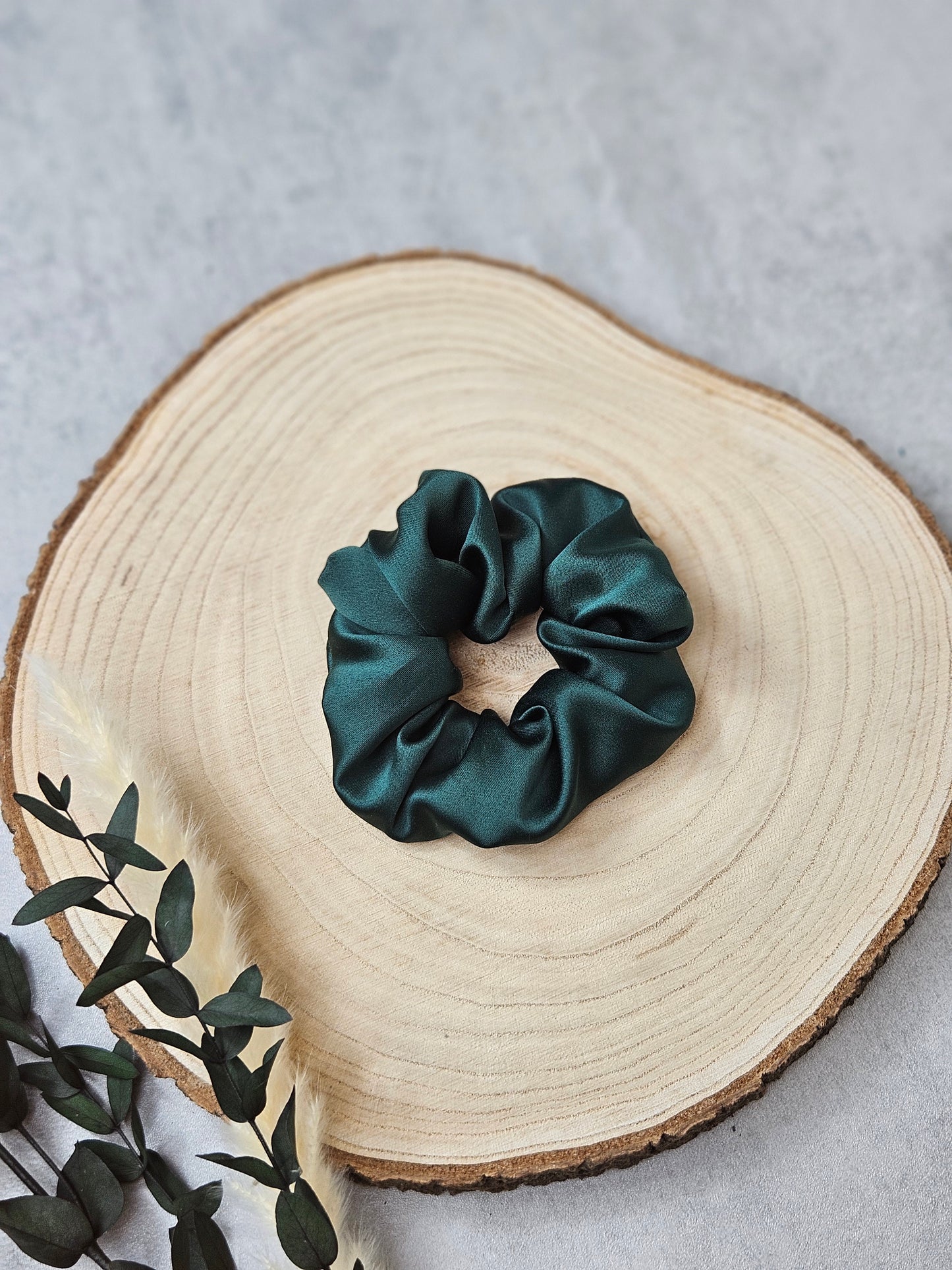 Scrunchie Satin petrol