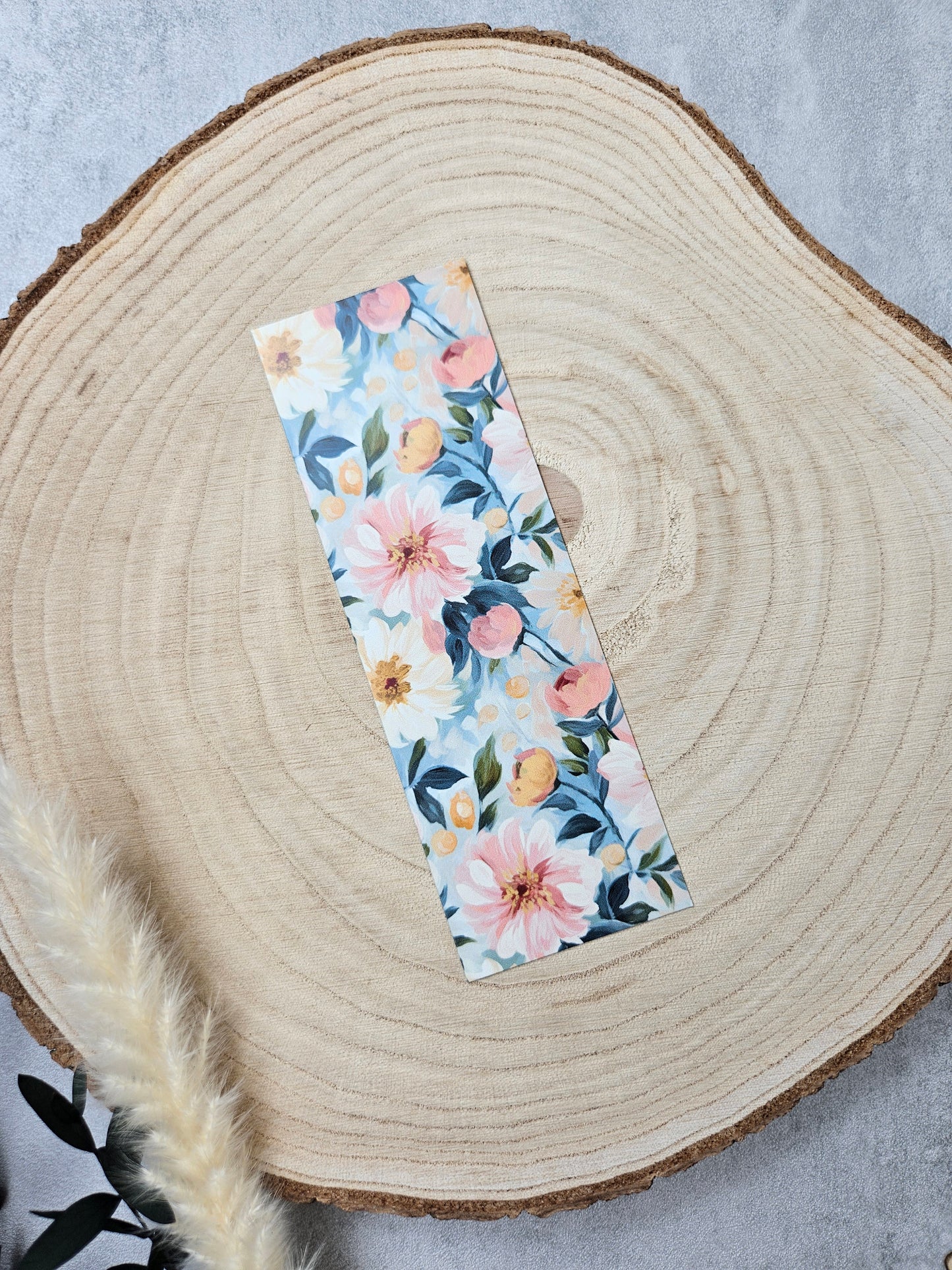 Lesezeichen Aquarellblumen