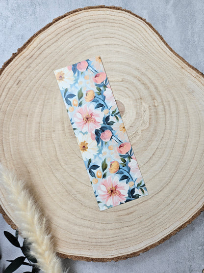 Lesezeichen Aquarellblumen