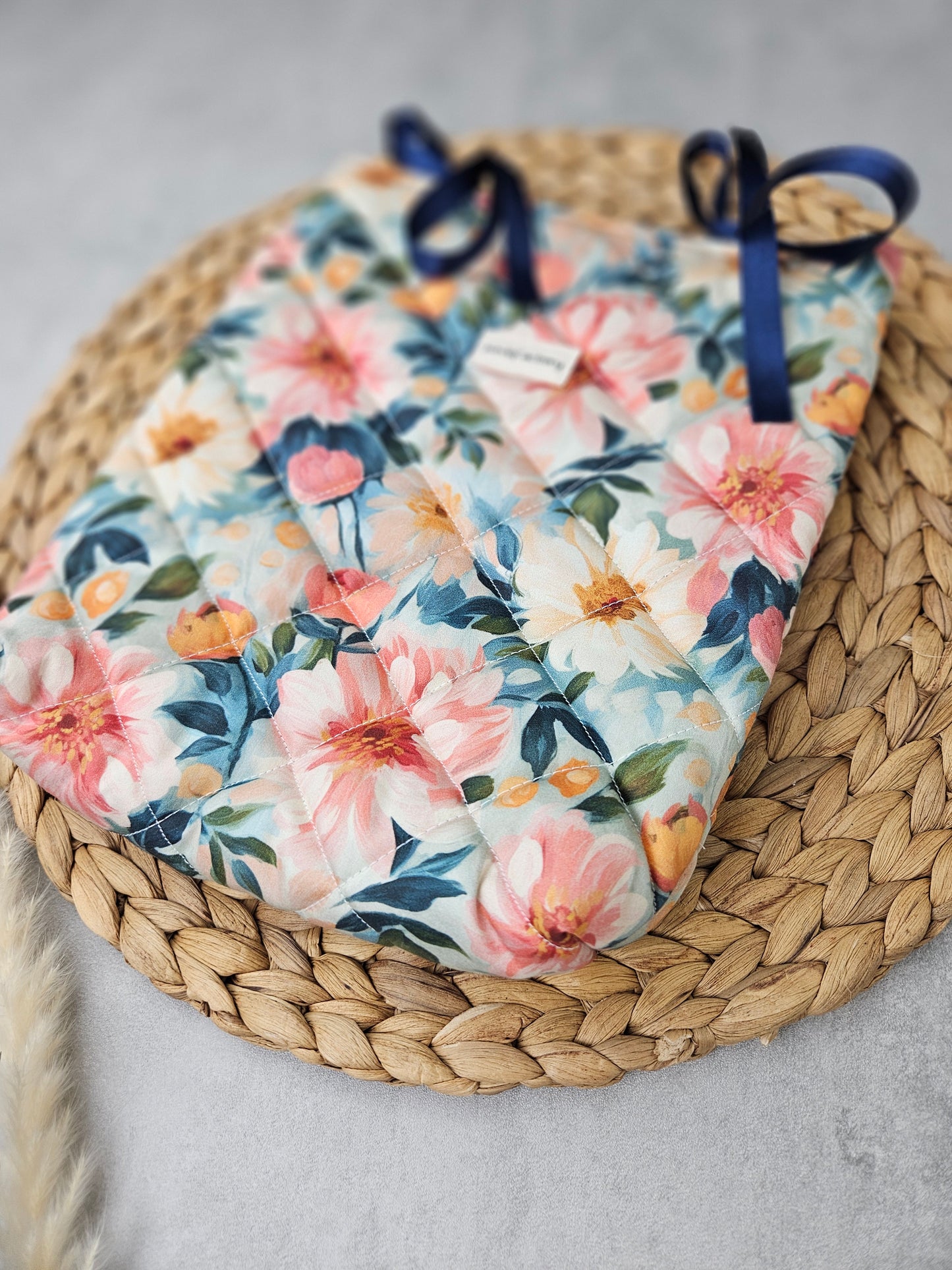 Buchhülle Aquarellblumen