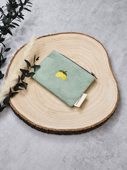 Mini Portemonnaie Zitrone