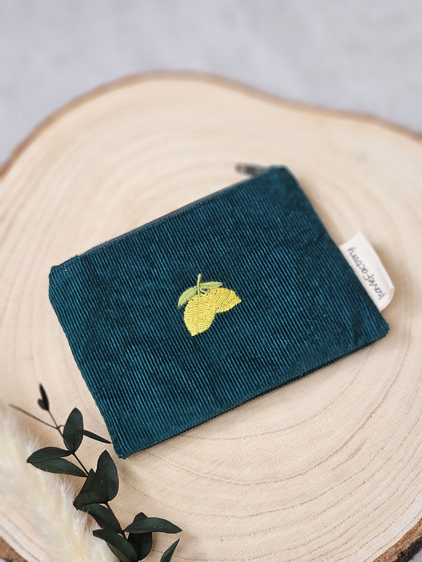 Mini Portemonnaie Zitrone