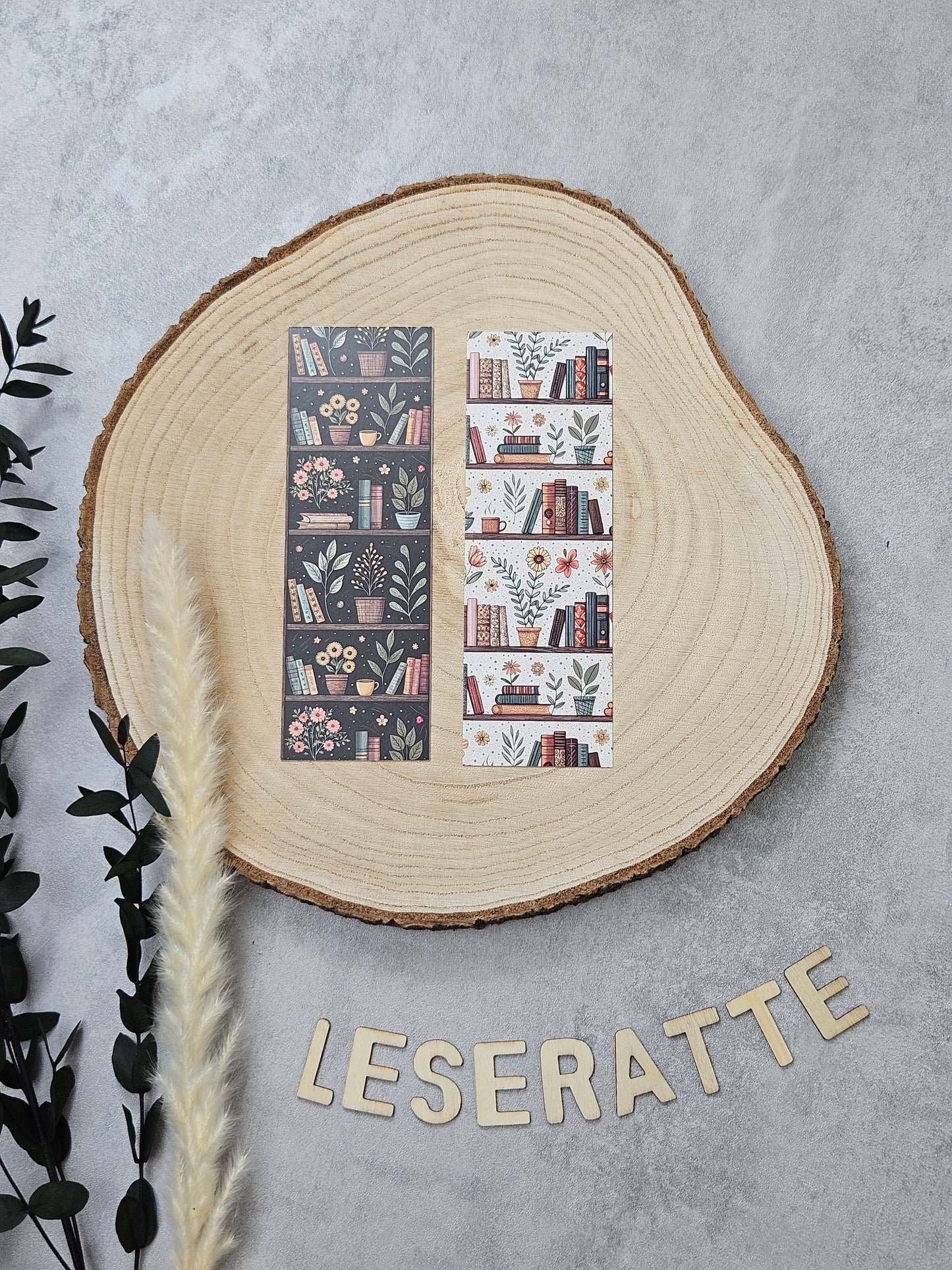 Lesezeichen Bücherregal