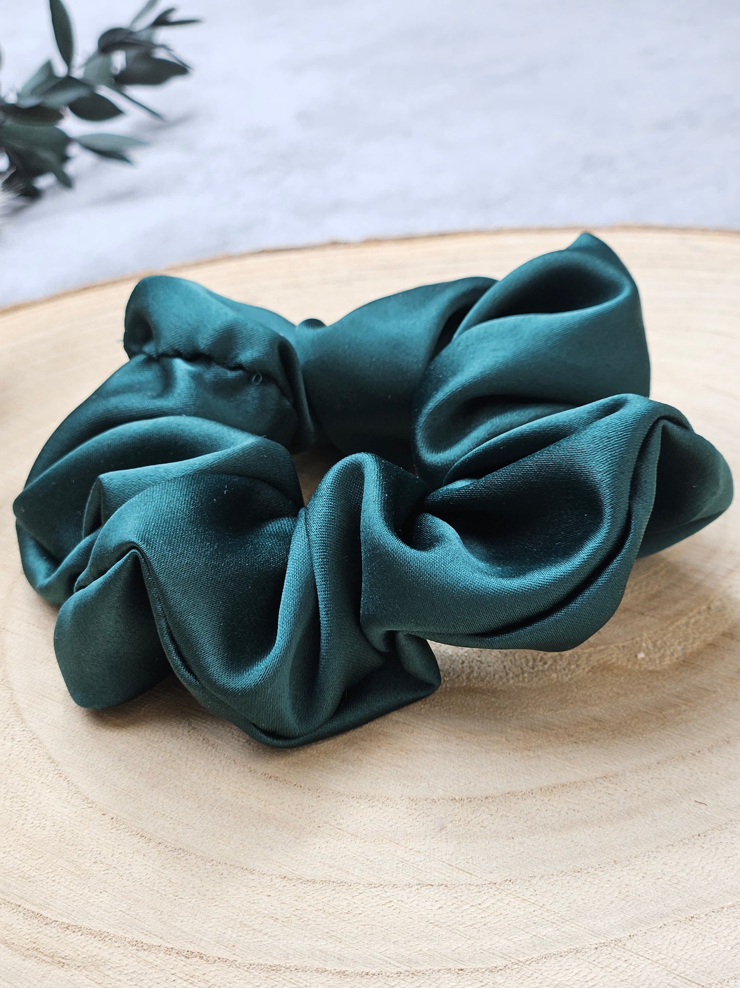 Scrunchie Satin petrol