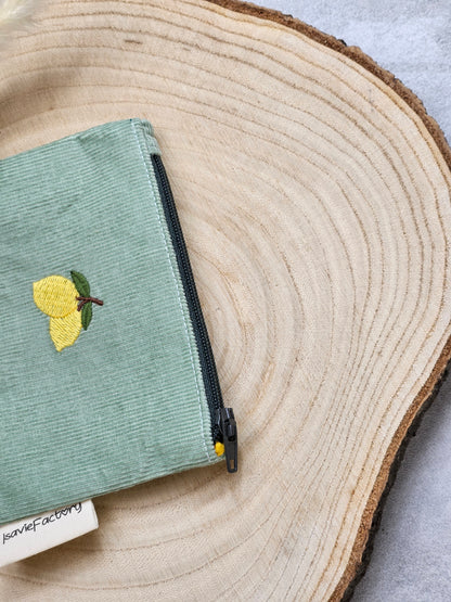 Mini Portemonnaie Zitrone