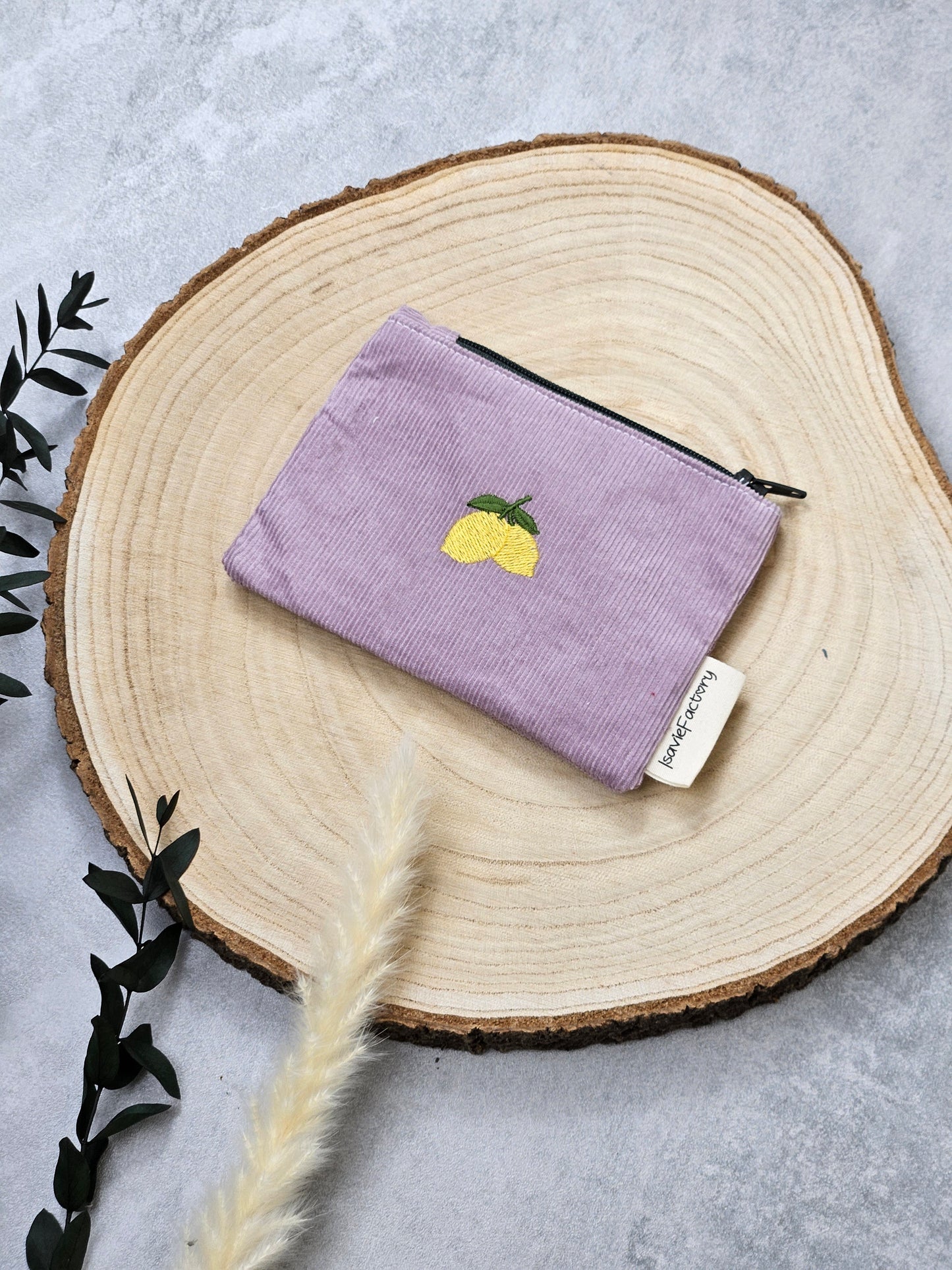 Mini Portemonnaie Zitrone