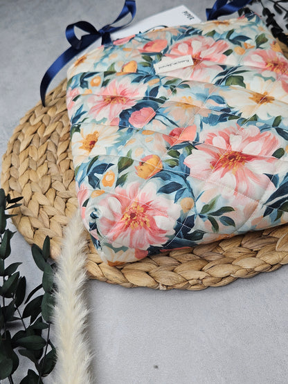 Buchhülle Aquarellblumen