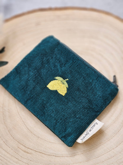 Mini Portemonnaie Zitrone