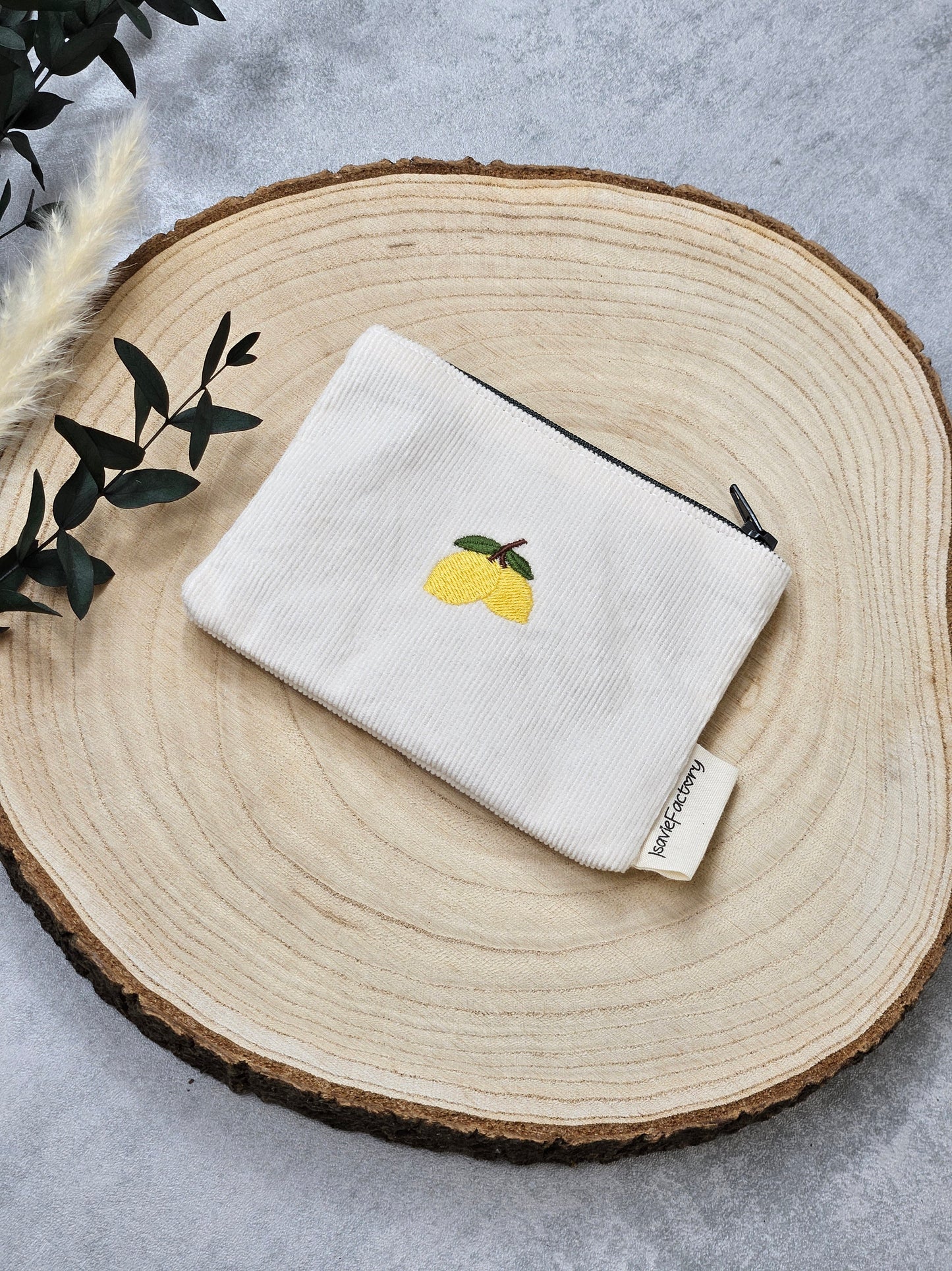 Mini Portemonnaie Zitrone